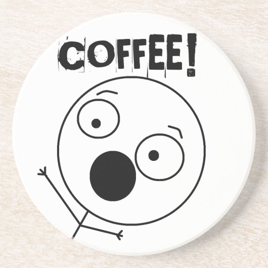 Crazy Guy Onderzetter (Voorkant)