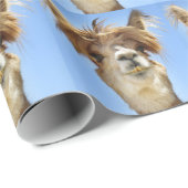 Crazy Hair Alpaca Cadeaupapier (Rol Hoek)