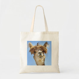 Crazy Hair Alpaca Tote Bag