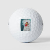 Crazy Hair Chicken Golfballen (Voorkant)