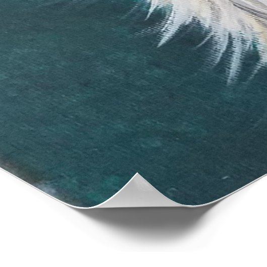 Crazy Hair Chicken Poster (Hoek)