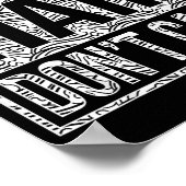 Crazy Hair Don't Care Shirt  Poster (Hoek)