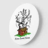 Crazy Ham Radio Antenne Clock door Brownielocks Grote Klok (Hoek)