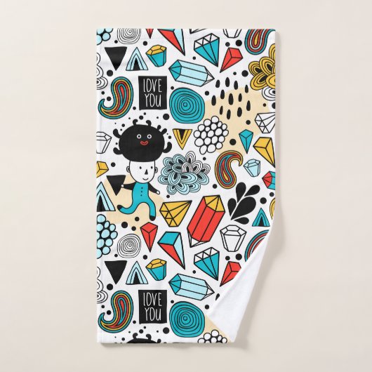 Crazy head bad handdoek (Handdoek)