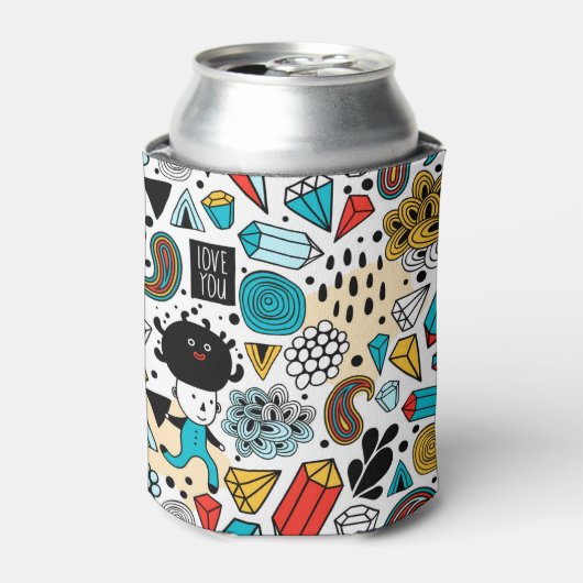 Crazy head blikjeskoeler (Blikje Voorkant)