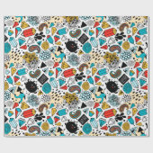 Crazy head cadeaupapier (Vlak)