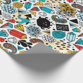 Crazy head cadeaupapier (Hoek)