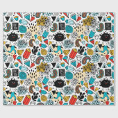 Crazy head cadeaupapier (Vlak)