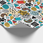 Crazy head cadeaupapier (Hoek)