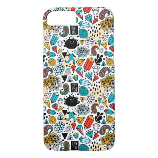 Crazy head Case-Mate iPhone case (Achterkant)