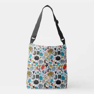 Crazy head crossbody tas