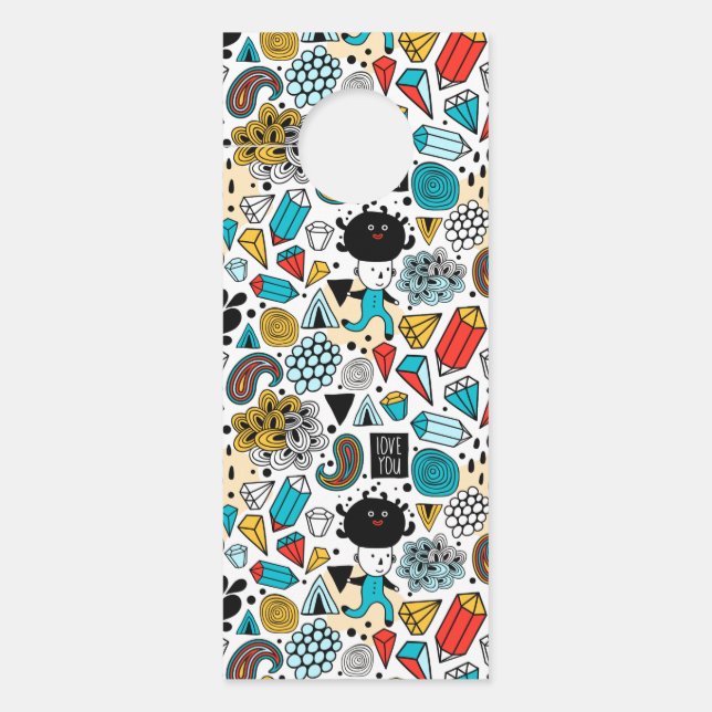 Crazy head deurhanger (Voorkant)