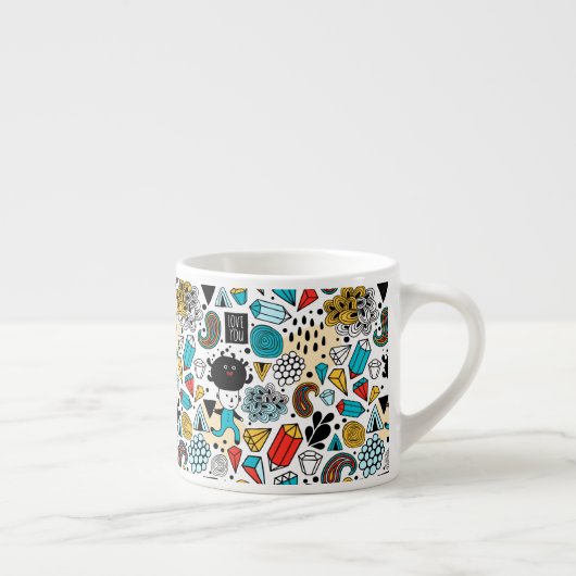 Crazy head espresso kop (Rechts)