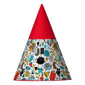 Crazy head feesthoedjes (Voorkant)