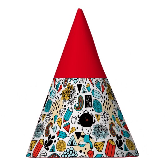 Crazy head feesthoedjes (Rechts)