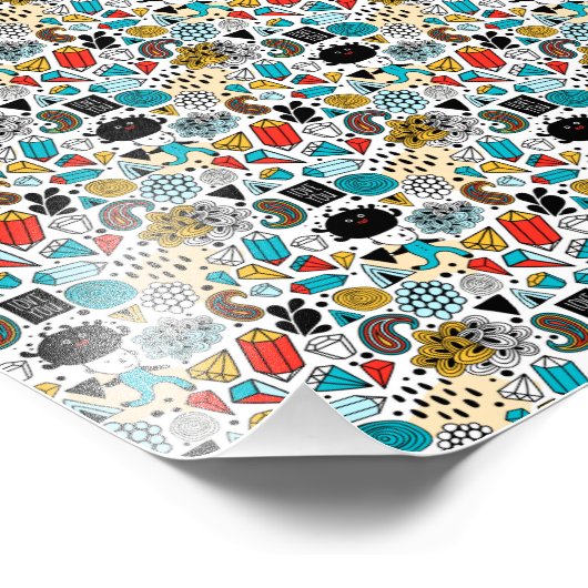 Crazy head foto afdruk (Hoek)