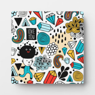 Crazy head fotoplaat