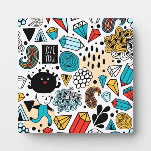 Crazy head fotoplaat (Voorkant)