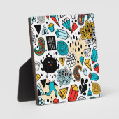 Crazy head fotoplaat (Voorkant)