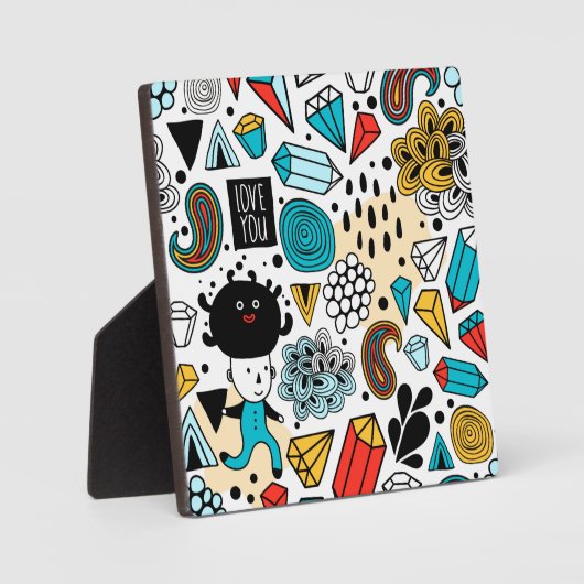 Crazy head fotoplaat (Voorkant)