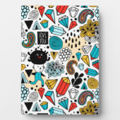 Crazy head fotoplaat (voorkant)