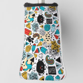 Crazy head golfheadcover (Draai 90)