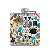 Crazy head heupfles (Achterkant)