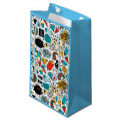 Crazy head klein cadeauzakje (Voorkant Gekanteld)