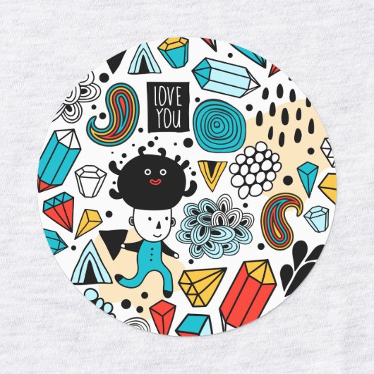 Crazy head labels (Design 2)