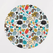 Crazy head labels (Design 1)