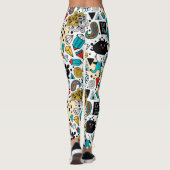 Crazy head leggings (Achterkant)