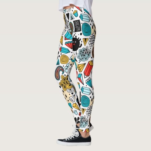 Crazy head leggings (Links)