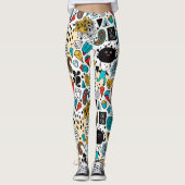 Crazy head leggings (Voorkant)