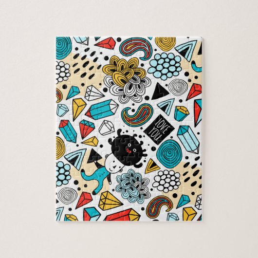 Crazy head legpuzzel (Verticaal)