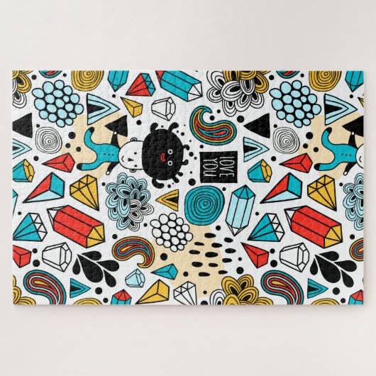 Crazy head legpuzzel (Horizontaal)