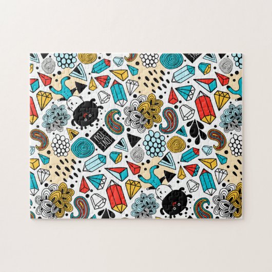 Crazy head legpuzzel (Horizontaal)