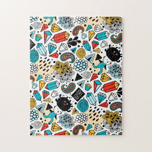 Crazy head legpuzzel (Verticaal)