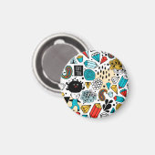 Crazy head magneet (Voorkant / Achterkant)