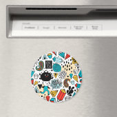 Crazy head magneet (Insitu (Vaatwasser))