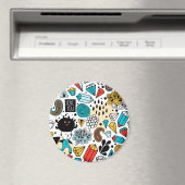 Crazy head magneet (Insitu (Vaatwasser))