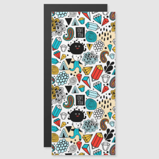 Crazy head magnetische uitnodiging