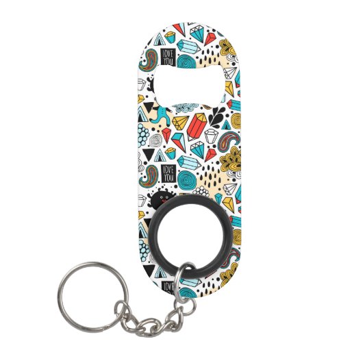 Crazy head mini flessenopener (Voorkant)