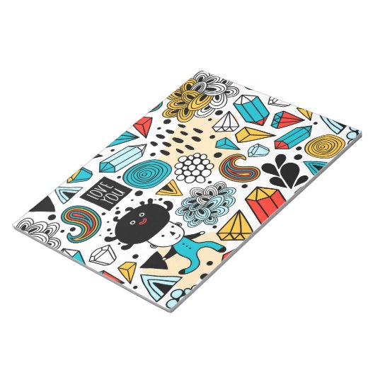 Crazy head notitieblok (Schuin)