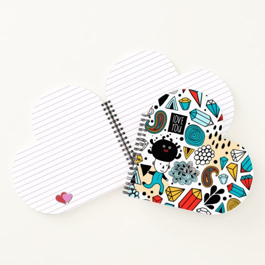 Crazy head notitieboek (Binnen)