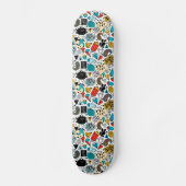 Crazy head persoonlijk skateboard (Voorkant)