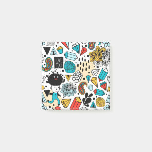 Crazy head post-it® notes