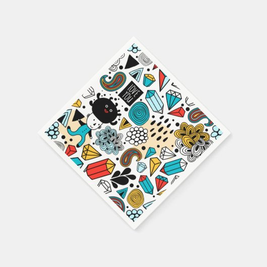 Crazy head servet (Hoek)