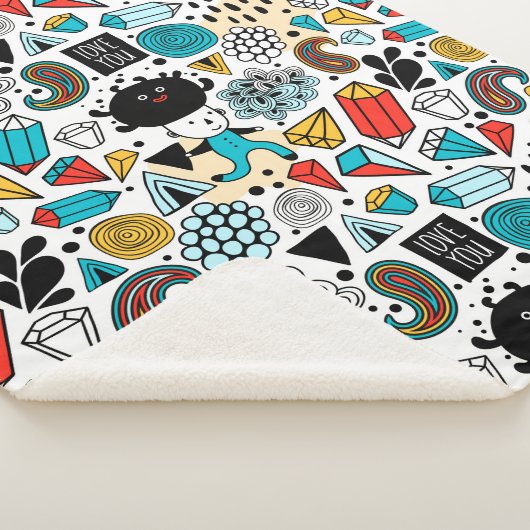 Crazy head sherpa deken (3/4)