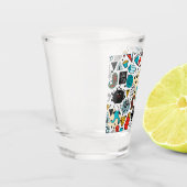 Crazy head shot glas (Links)