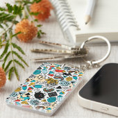 Crazy head sleutelhanger (Voorkant Rechts)